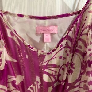 Lilly Pulitzer Pink and White Dress